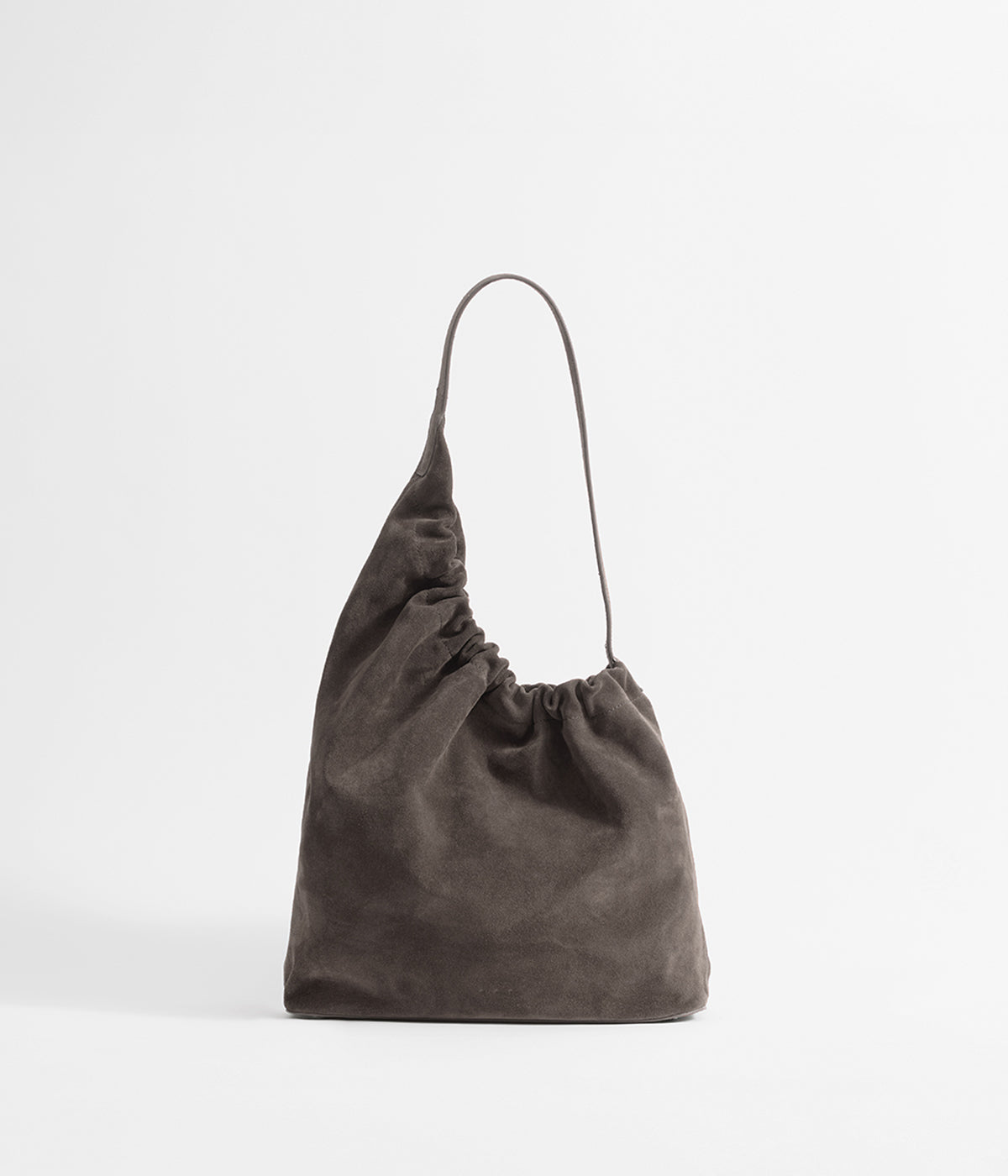 Demi Lune Cloud – SUEDE DARK TAUPE