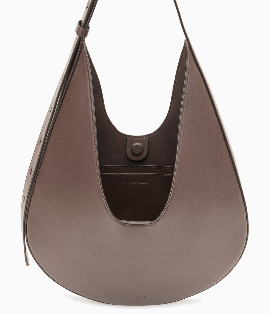 brown leather hobo backpack Hobo Smooth Calfskin Crossbody Bag – Tabacco