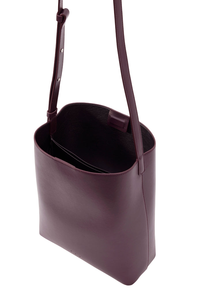 Mini sac smooth leather top handle bag - Aesther Ekme - Women